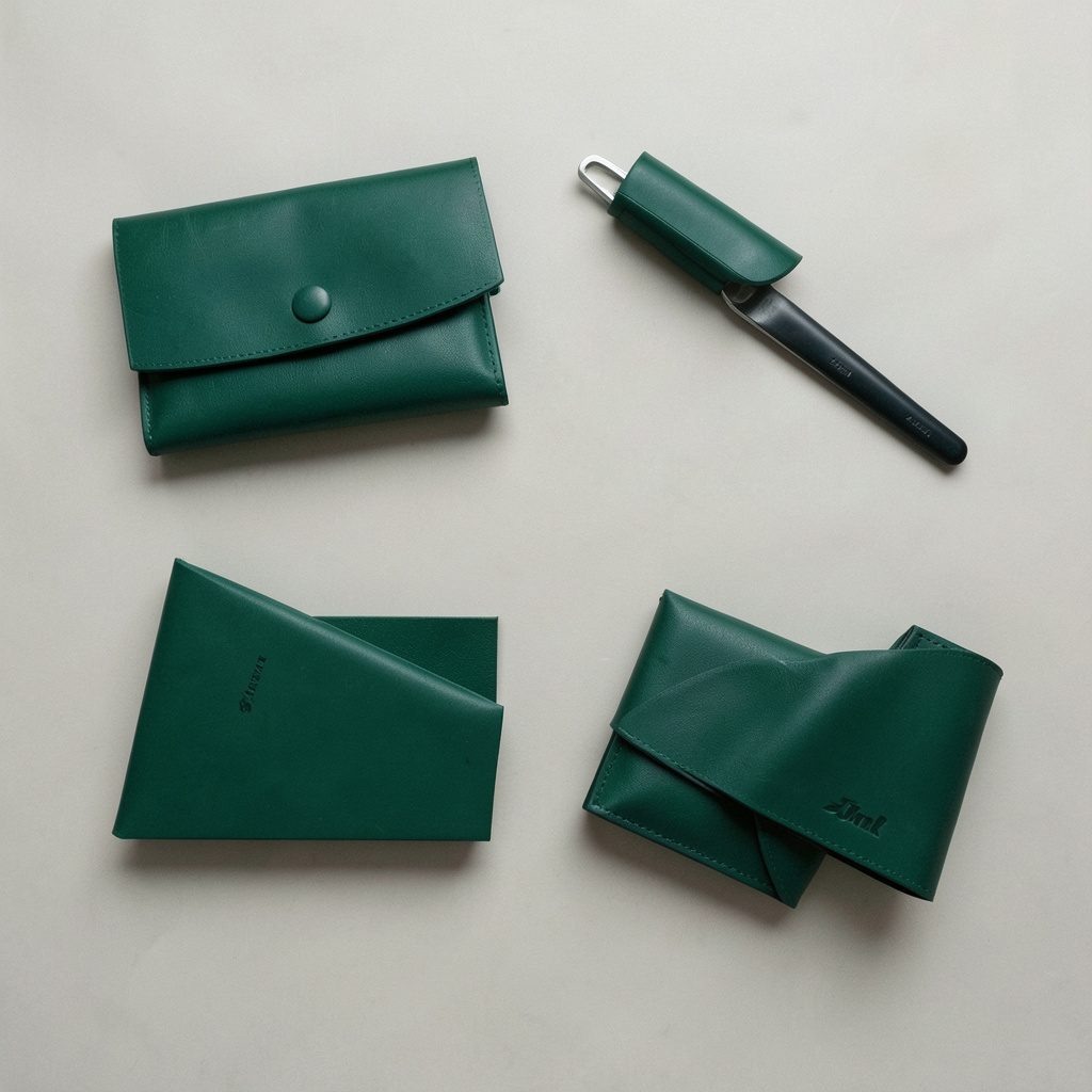 Catalogue cover illustration of a library index card with rows of soft green and grey research markings