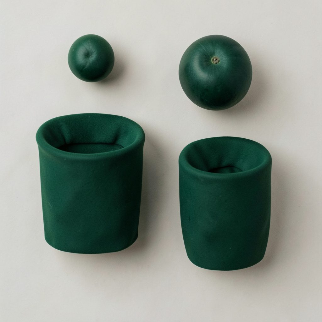 Cropped untitled design graphic with layered abstract shapes in green and teal.