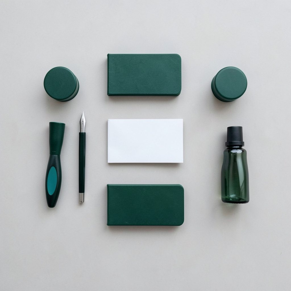 Digital Human Library wordmark on a clean light background, deep green lettering with a small open-book device motif